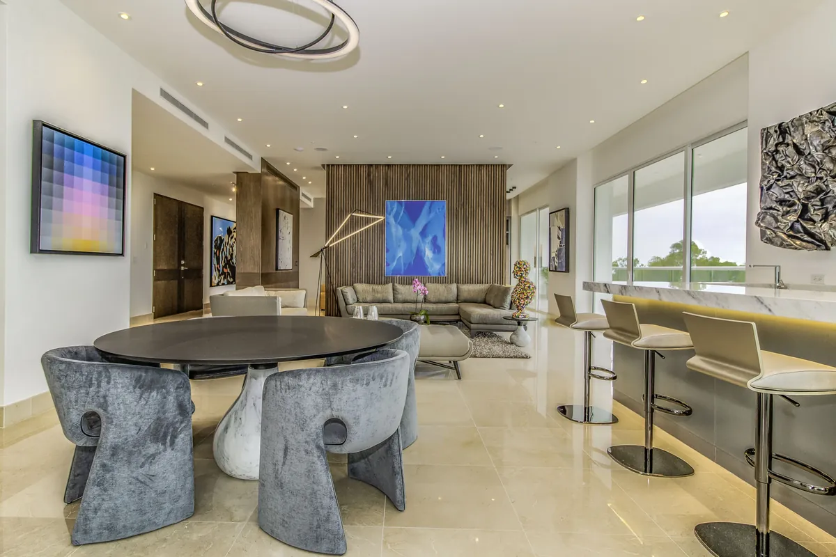 Furnished interior suitable for a short-term rental investment property